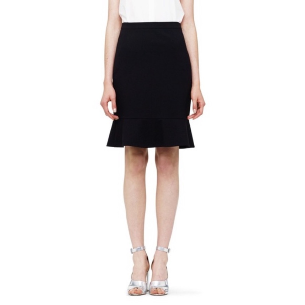 Club monaco peplum skirt electric blue